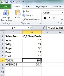 Excel Example