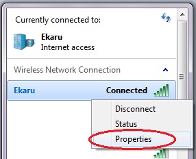 Wireless Network Properties