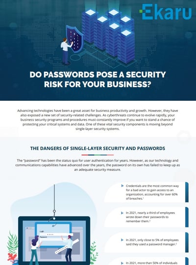 Infographic - ekaru - passwords - cover image