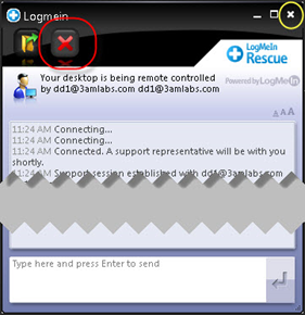 LogMeIn Disconnect