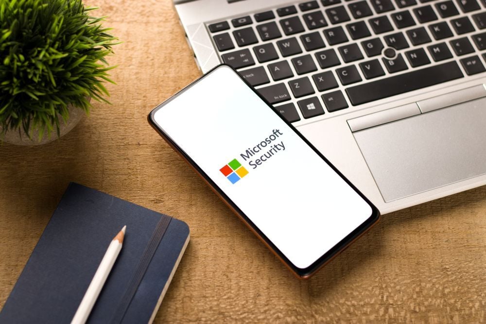 Microsoft Logo - Security Smart Phone - Ekaru Web