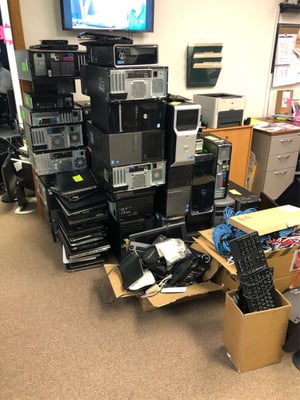 PCs to be recycled