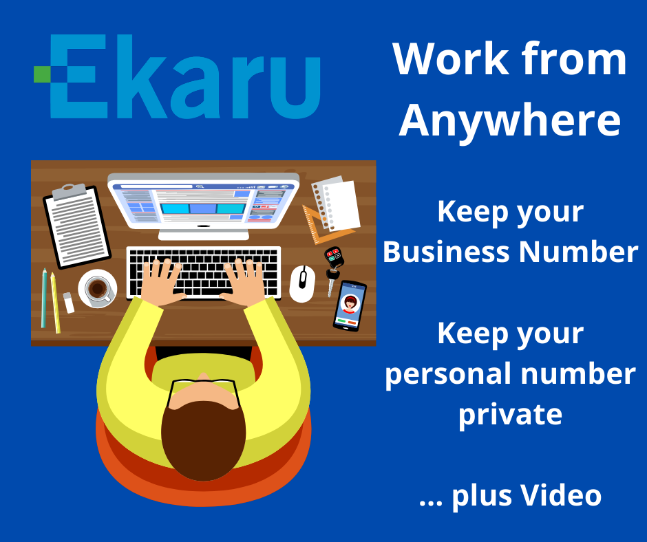 Take your business calls from Anywhere While maintaining your Business Number