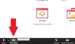 Zoom - Start Video