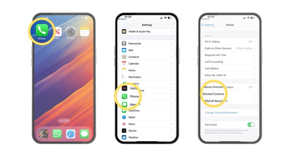 Phone Screening on iPhone IOS 26