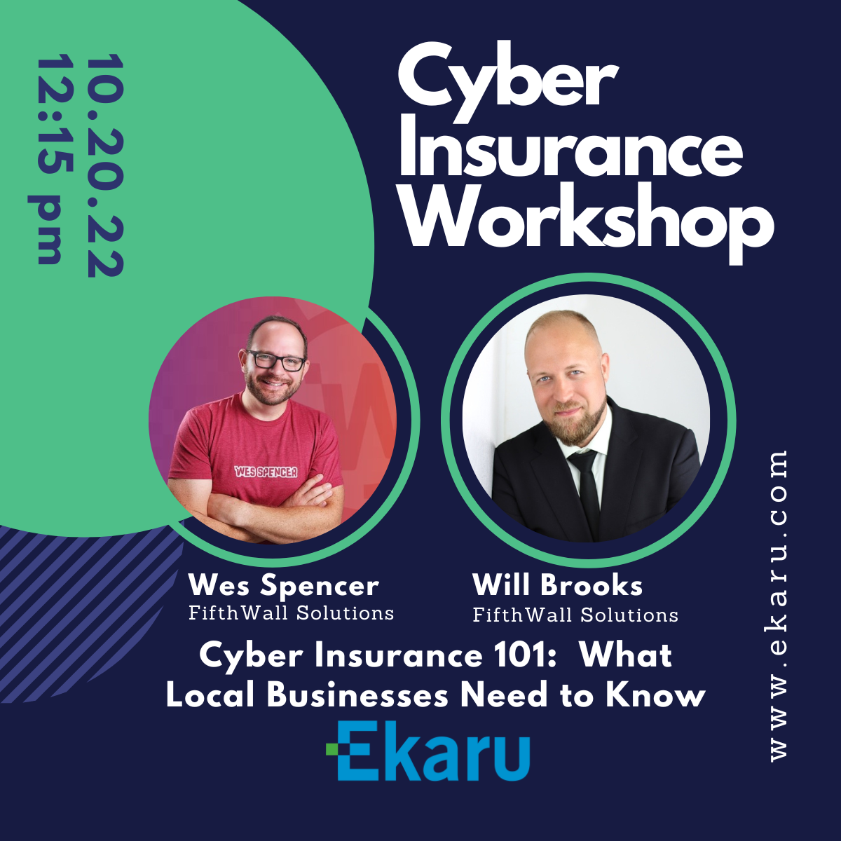 Ekaru - Cyber Insurance Workshop 10-20-2022
