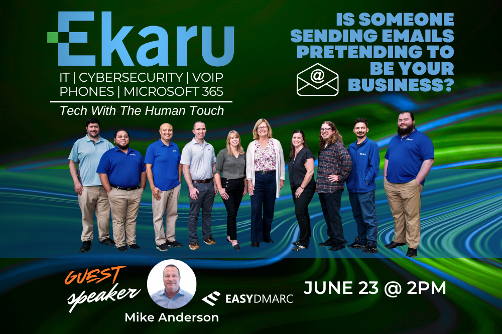 Ekaru - EasyDMARC Workshop - June 23 at 2pm