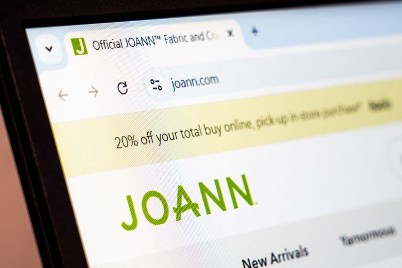 No More Website Sales for Joanns Closing