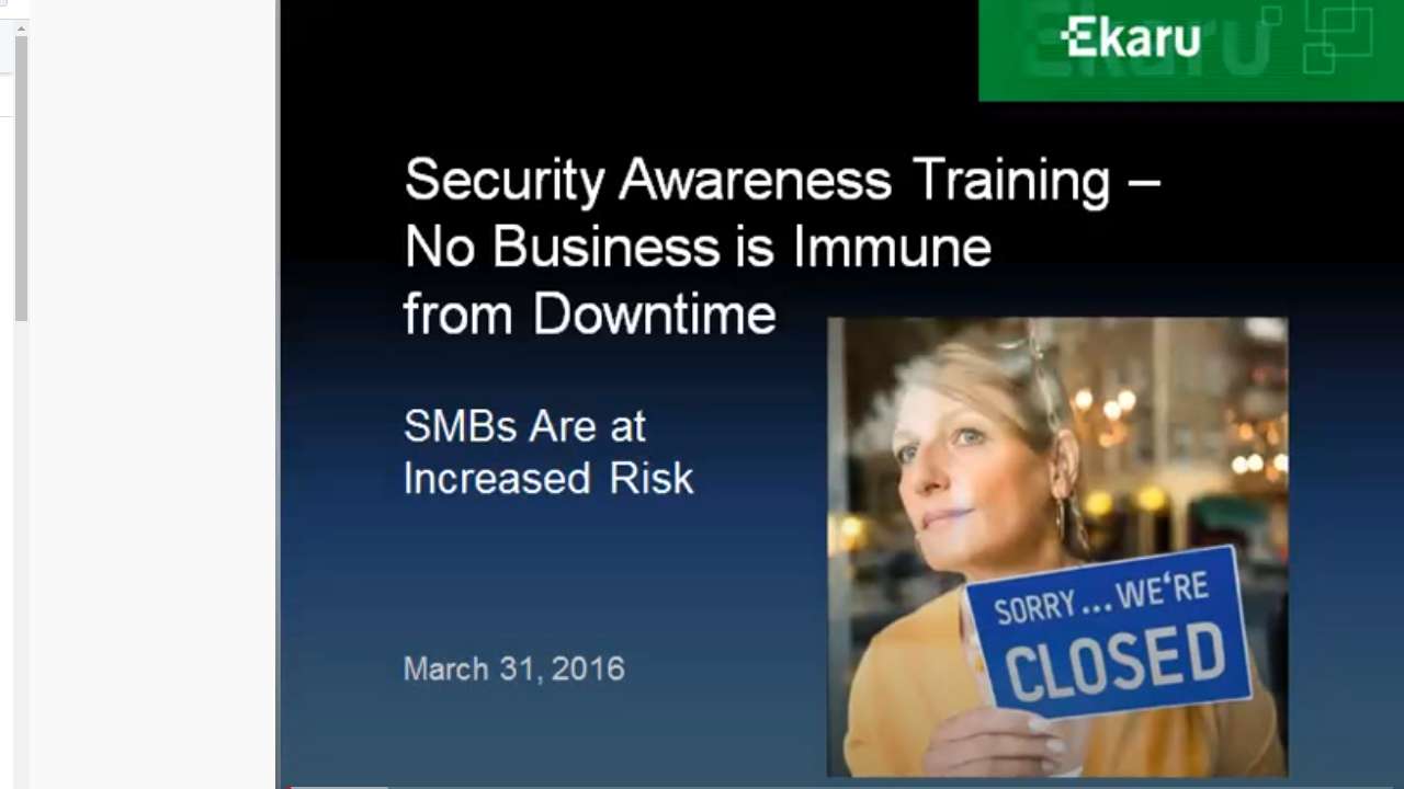 Business Continuity: No Business is Immune from Downtime - By Ekaru