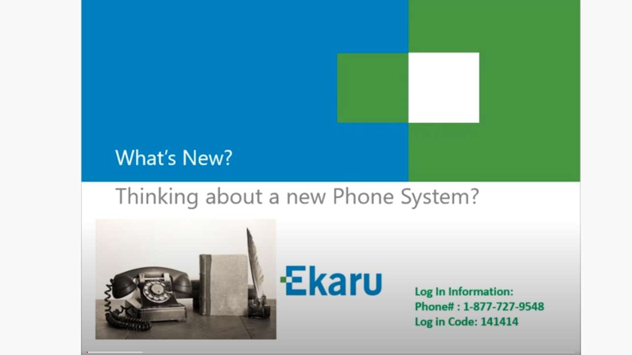 Thinking About a New Phone System by Ekaru